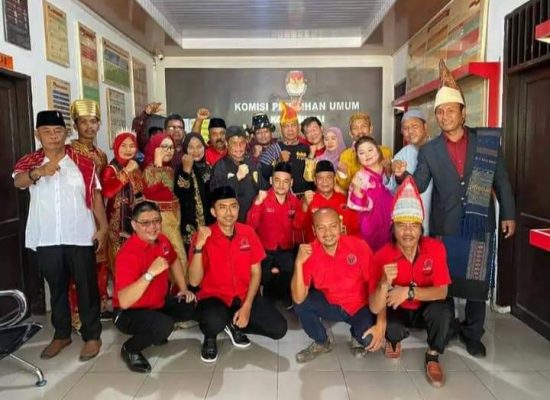 PDI-P, Parpol pertama yang daftar ke KPU Binjai