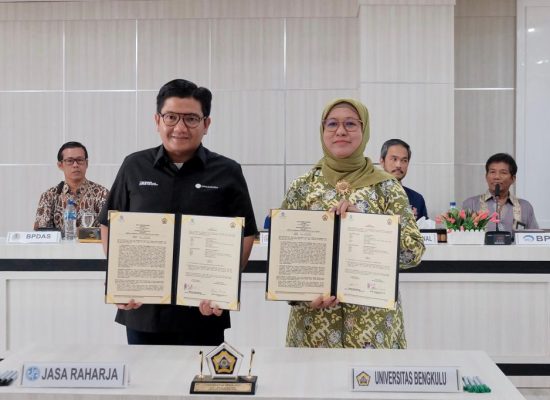Jasa Raharja dan Universitas Bengkulu Kolaborasi Kampanyekan  Keselamatan Berlalu Lintas Kepada Generasi Milenial