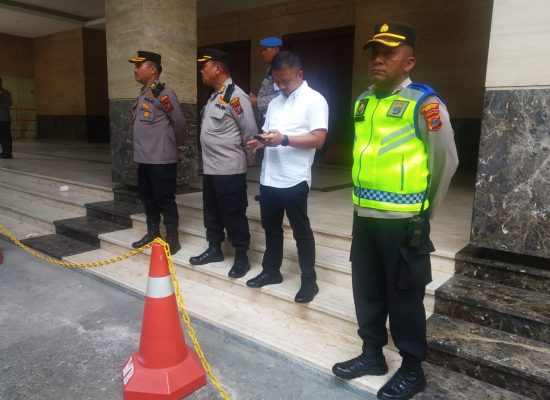 Waka Polrestabes Medan Pimpin Apel Pengamanan VVIP Kunjungan Ibu Negara di Wisma Benteng