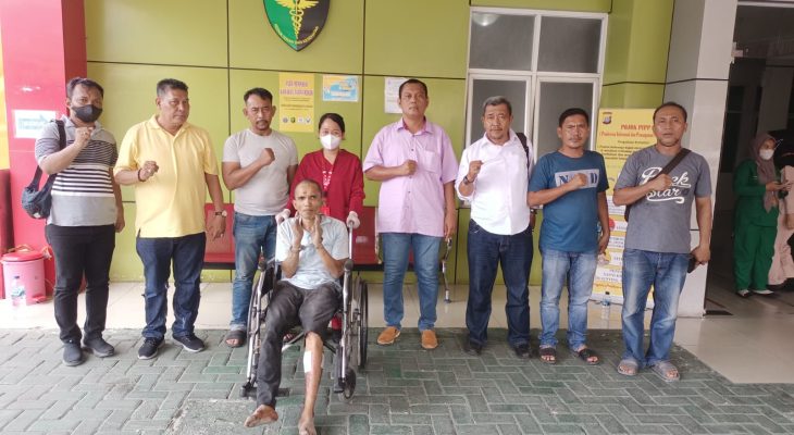 Polsek Medan Area Lumpuhkan Pelaku Ranmor  Dengan Tembakan Terukur