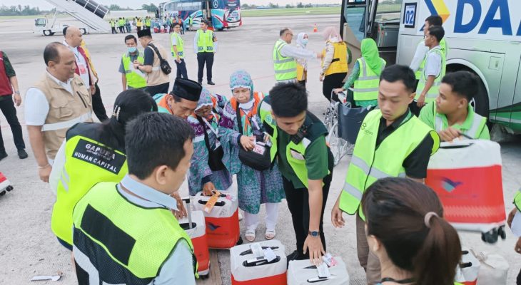 Bandara Kualanamu Melayani Kloter Pertama Penerbangan Haji dan 9 Penerbangan Teknikal
