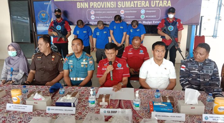 BNNP Sumut Musnahkan 10 Kg Sabu, Generasi Bangsa Terselamatkan dari Bahaya Narkoba