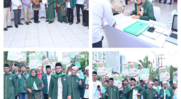 Balon DPD RI Dedi Iskandar Batubara Resmi Mendaftar ke KPU Sumut
