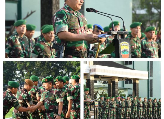 Usai Cuti Idul Fitri, Prajurit Kodam I/BB Harus Tingkatkan Semangat dan Etos Kerja