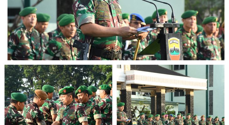 Usai Cuti Idul Fitri, Prajurit Kodam I/BB Harus Tingkatkan Semangat dan Etos Kerja