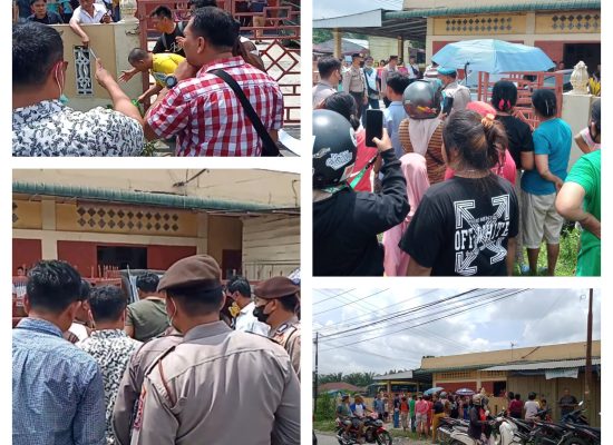 Polres Binjai gelar Rekontruksi pembunuhan Rosda Situmeang