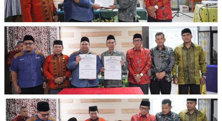 FOZ Sumut dan Kanwil Kemenag Sumut Tandatangani MoU