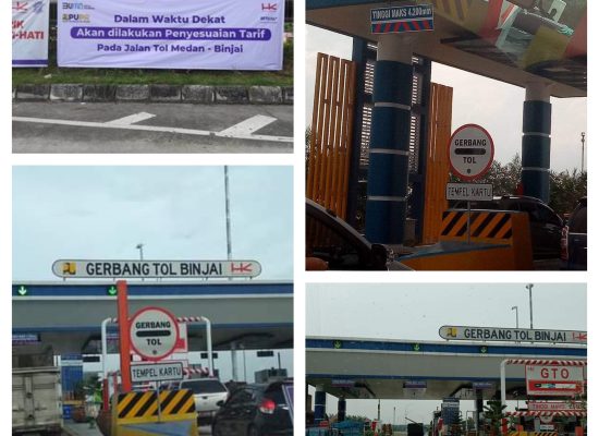 Tarif Tol Medan-Binjai segera Naik dalam waktu dekat