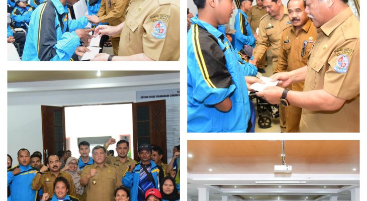 Ikuti Peparprov II Sumatera Utara, Kontingen NPC Deli Serdang Targetkan Juara Umum