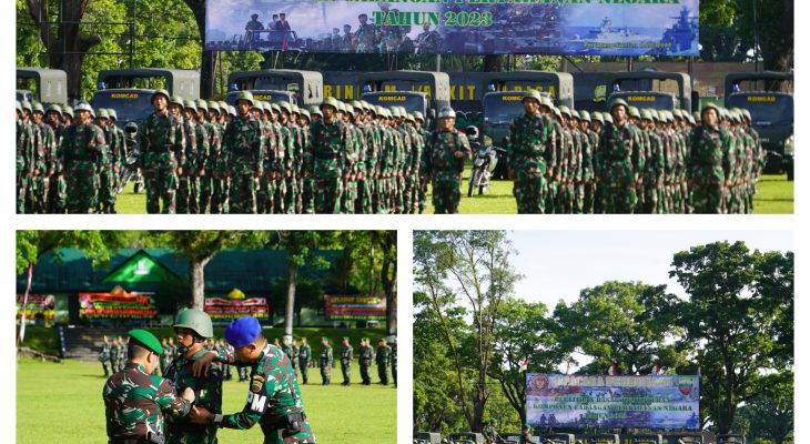 500 Pemuda Sumut Resmi Ikuti Latsarmil Komcad 2023 di Rindam I/BB