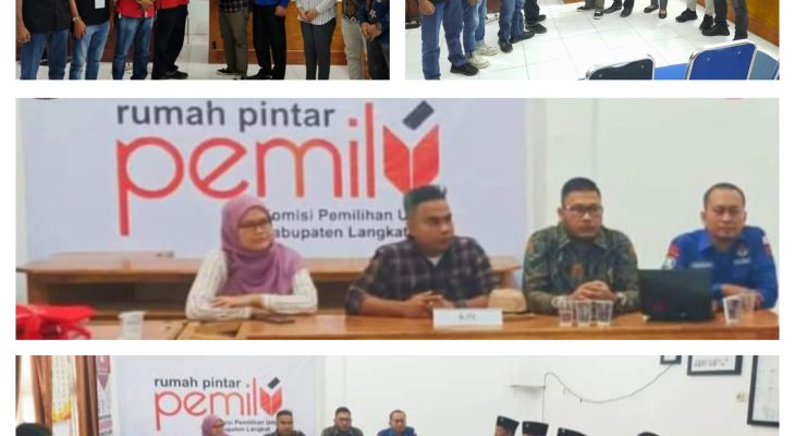 KPU Langkat Terima Berkas Bacaleg dari Nasdem dan PDI-P