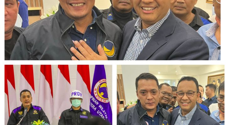 Ketua Garda Nasdem Sumut Bacaleg DPRD Sumut 2, Terimakasih ke Anis Baswedan