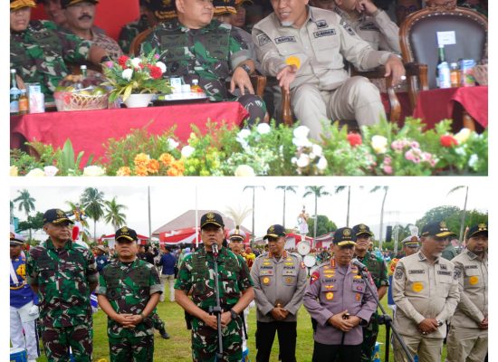 Kasad Dampingi Panglima TNI Buka Latsitarda Nusantara XLIII