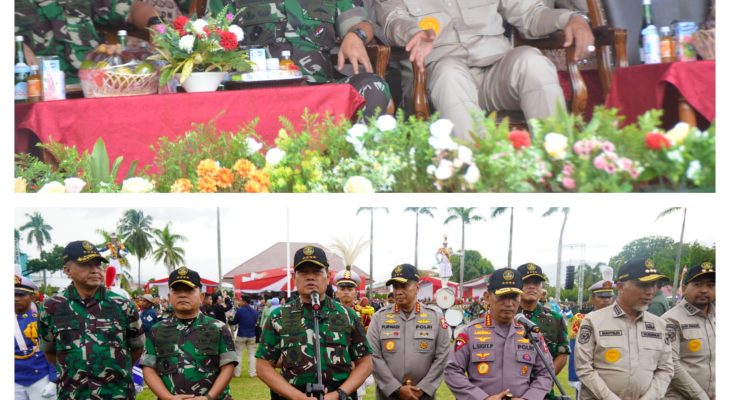 Kasad Dampingi Panglima TNI Buka Latsitarda Nusantara XLIII