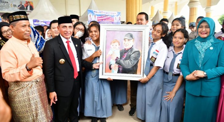 Gubernur Sumut Pimpin Upacara Harkitnas dan Hardiknas