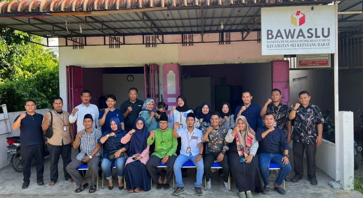 Perkuat Silaturahmi, Panwascam Sei Kepayang Barat Kabupaten Asahan Gelar Halal BiHalal