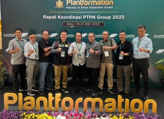 Dihadiri Wamen BUMN, SEVP Bussines Support PTPN III Ikuti Rakor PTPN Group 2023