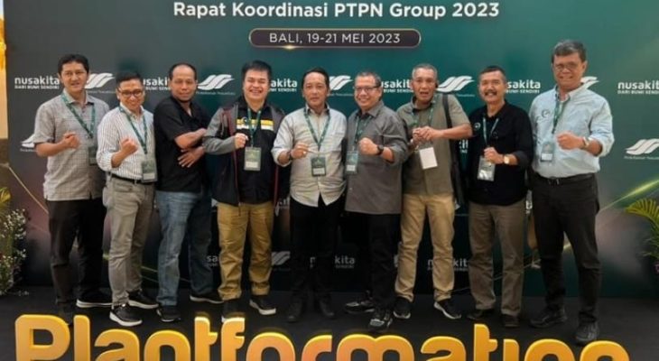 Dihadiri Wamen BUMN, SEVP Bussines Support PTPN III Ikuti Rakor PTPN Group 2023