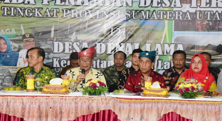 Bupati Berharap Denai Lama Jadi Desa Teladan dan Percontohan di Indonesia