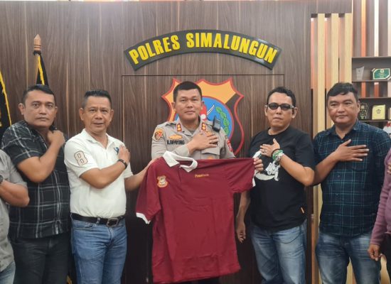Berkunjung di Polres Simalungun,  AKBP Ronald Sipayung : Semoga Pewarta Polrestabes Medan Tetap Eksis di Masyarakat