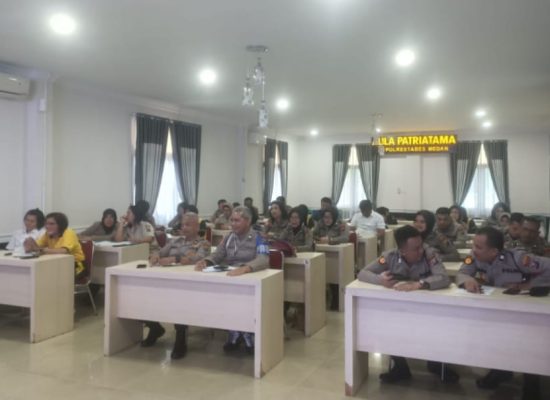 Polrestabes Medan Laksanakan Rapat Tahap Kedua Tentang Pelaksanaan dan Pengendalian