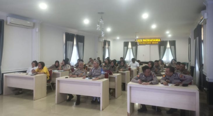 Polrestabes Medan Laksanakan Rapat Tahap Kedua Tentang Pelaksanaan dan Pengendalian