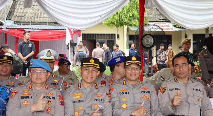 Kapolrestabes Medan Hadiri Peresmian Mako Brimob I Polda Sumut