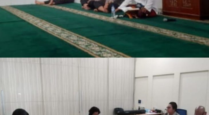 Polrestabes Medan Gelar Binrohtal kepada Personel Beragama Islam dan Nasrani