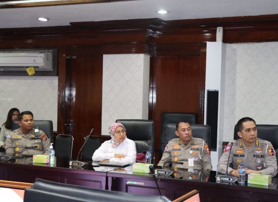 Dirkamsel Korlantas Polri Beri Arahan ke Polrestabes Medan Tentang Pengembangan Smart City