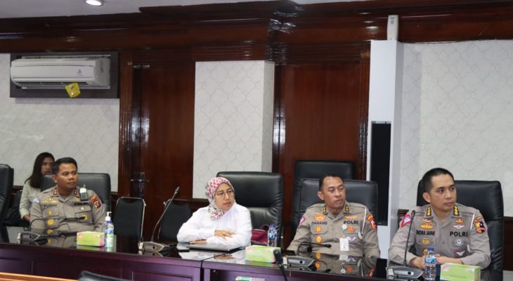 Dirkamsel Korlantas Polri Beri Arahan ke Polrestabes Medan Tentang Pengembangan Smart City