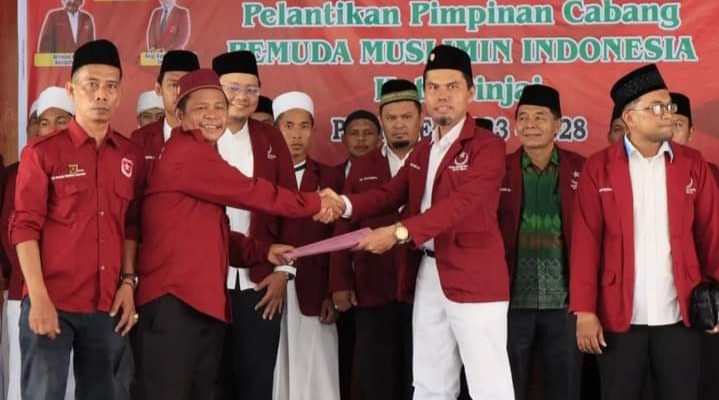 Pemerintah kota Binjai Hadiri Pelantikan Pimpinan Cabang Pemuda Muslimin Indonesia Kota Binjai