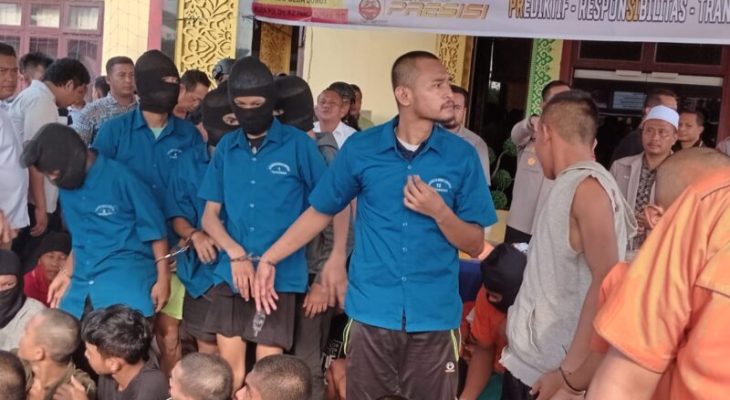 48 Para Pelaku Tindak Kejahatan Berhasil di Ringkus Polres Pelabuhan Belawan