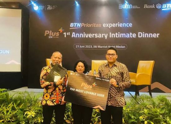 Perayaan 1 Tahun PLUS by BTN Prioritas Gelar Roadshow di Medan