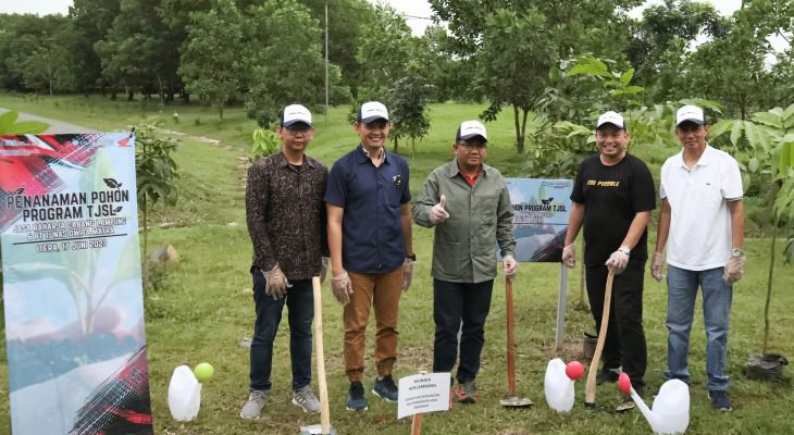 Berkontribusi Kurangi Emisi Karbon, Jasa Raharja Tanam 1.000 Pohon di Lampung