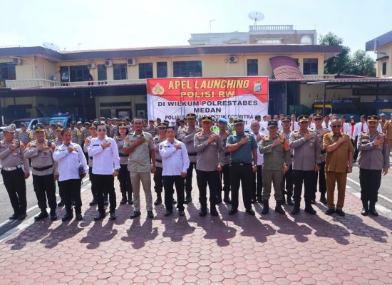 Launching Polisi RW, Kapolrestabes Medan : Sebagai Pelindung dan Pelayan Masyarakat