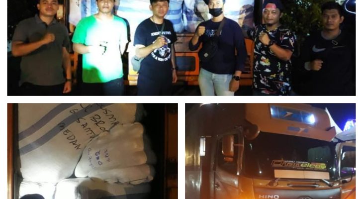 Denintel Kodam I/BB Bekerjasama Bea Cukai Gagalkan Penyelundupan Ball Press Pakaian Bekas