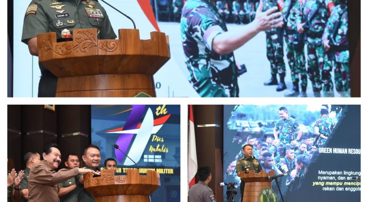 Kasad Berikan Kuliah Umum dan Launching Sister-Siakad STHM