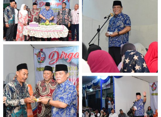 Peringatan Hari Jadi ke-71 Desa Tanjung Garbus I, Pemkab Deli Serdang Komite Sejahterakan Masyarakat