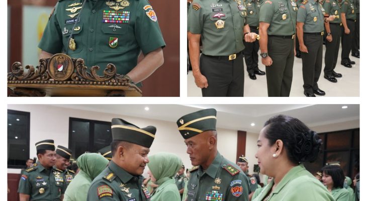 Terima Laporan Korps Kenaikan Pangkat Pati, Kasad : Jadilah Agent of Change di Satker Masing-Masing