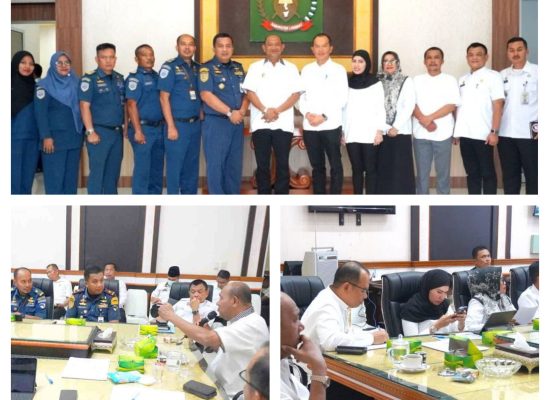 Ka.KSOP kunjungi Plt Bupati Langkat, bahas rencana pembangunan pelabuhan umum di Langkat
