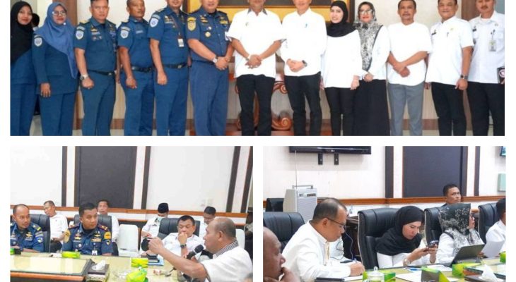 Ka.KSOP kunjungi Plt Bupati Langkat, bahas rencana pembangunan pelabuhan umum di Langkat
