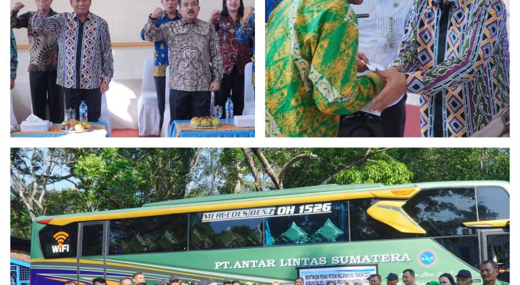 Bupati Lepas Kontingen Penas XVI Deli Serdang