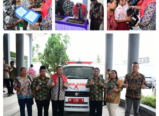 Silaturahmi Bersama Tokoh Agama dan Masyarakat, Bupati Resmikan 5 Masjid & 1 Gereja