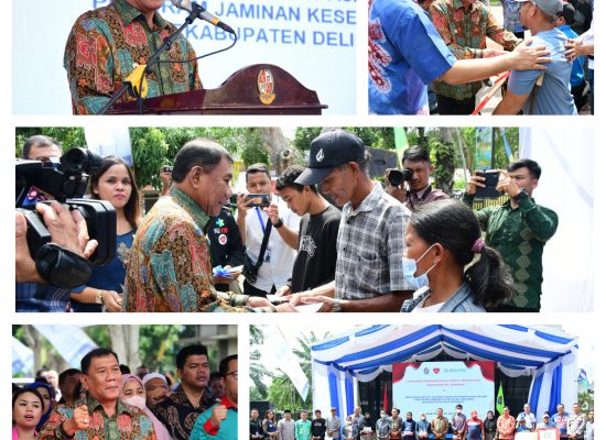 Bupati Deli Serdang Launching Program PSC 119
