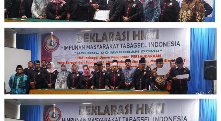 Himpunan Masyarakat Tabagsel Indonesia Resmi Deklarasikan Diri