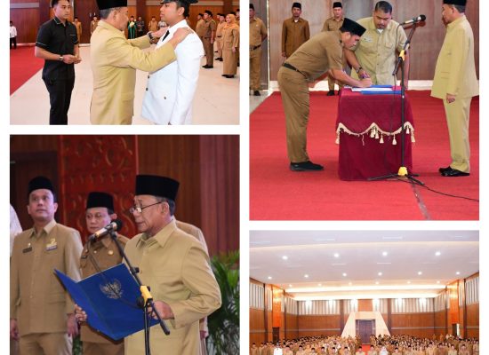 Bupati Lantik 389 Pejabat Administrator, Pengawas dan Fungsional