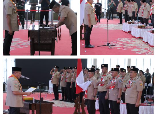 Pangdam I/BB Dilantik Sebagai Ketua Mabi Saka Pramuka Wirakartika Sumut 2019-2024