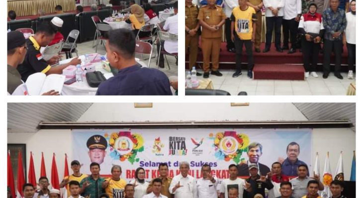 Pemerintah Kabupaten Langkat Hadiri Rapat Kerja Koni