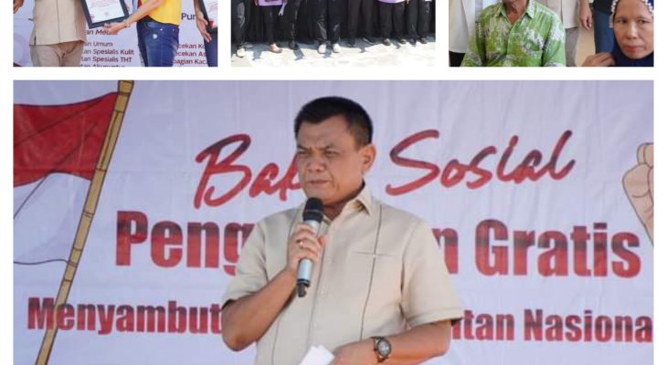 Dalam rangka Baksos, Yayasan Mahakaruna adakan pengobatan Gratis