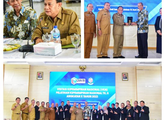 Asisten III Terima Kunjungan Tim VKN LAN RI